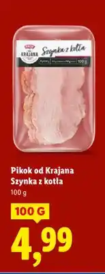 Lidl Szynka z kotła oferta