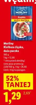 Lidl Kiełbasa śląska, duża paczka oferta