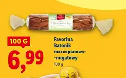 Lidl Batonik marcepanowo-nugatowy oferta