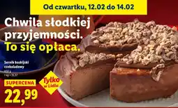 Lidl Sernik baskijski czekoladowy oferta