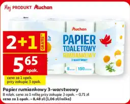 Auchan Papier toaletowy oferta