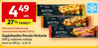 Auchan Zapiekanka Proste Historie oferta