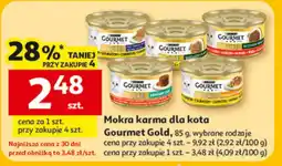 Auchan Mokra karma dla kota Gourmet Gold oferta