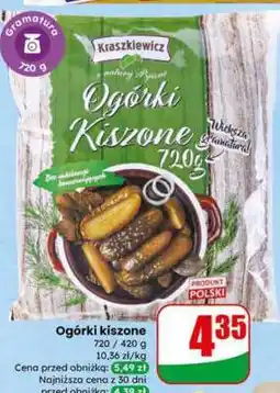 Dino Ogórki kiszone oferta