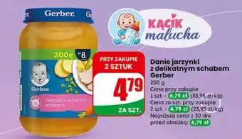 Dino Danie jarzynki z delikatnym schabem Gerber oferta