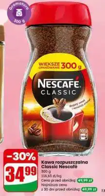Dino Kawa rozpuszczalna Classic Nescafé oferta
