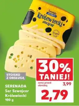 Kaufland SERENADA Ser Szwajcar Królewiecki 100 g oferta