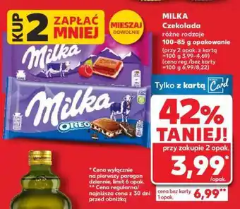 Kaufland MILKA Czekolada oferta