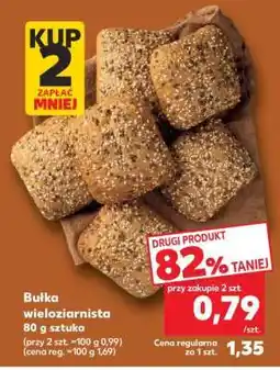 Kaufland Bułka wieloziarnista 80 g sztuka oferta