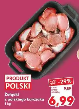 Kaufland Żołądki z polskiego kurczaka 1 kg oferta