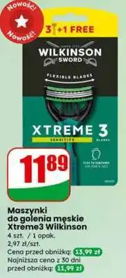 Dino Maszynki do golenia męskie Xtreme3 Wilkinson oferta