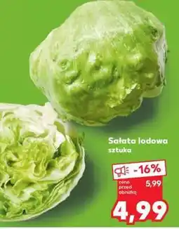 Kaufland Sałata lodowa oferta