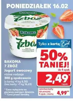 Kaufland BAKOMA 7 ZBÓ oferta