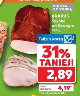 Kaufland KRAKUS Szynka od szwagra 100 g oferta