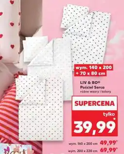 Kaufland LIV & BO Pościel Serca oferta