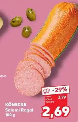 Kaufland KÖNECKE Salami Rogal 100 g oferta