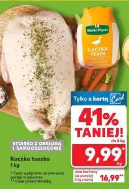 Kaufland Kaczka tuszka 1 kg oferta