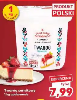 Kaufland Twaróg sernikowy 1 kg opakowanie oferta