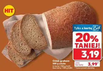 Kaufland Chleb graham 500 g sztuka oferta