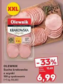 Kaufland OLEWNIK Sucha krakowska z szynki oferta