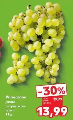 Kaufland Winogrona jasne oferta