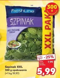 Kaufland Szpinak, XXL oferta