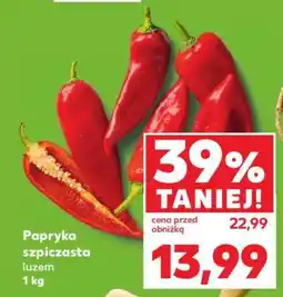 Kaufland Papryka szpiczasta luzem 1 kg oferta
