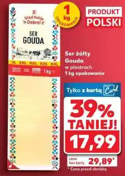 Kaufland Ser żółty* GOUDA oferta