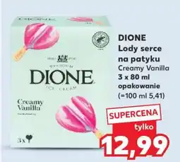 Kaufland DIONE Lody serce na patyku oferta