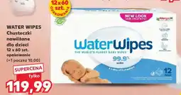 Kaufland WATER WIPES Chusteczki nawilżane dla dzieci 12 x 60 szt. opakowanie oferta