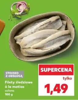 Kaufland Filety śledziowe à la matias oferta