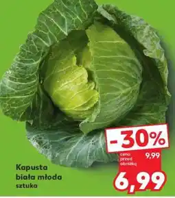 Kaufland Kapusta biała młoda sztuka oferta