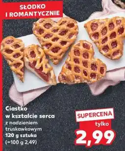 Kaufland Ciastko w kształcie serca oferta
