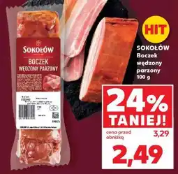 Kaufland SOKOŁÓW Boczek wędzony parzony 100 g oferta