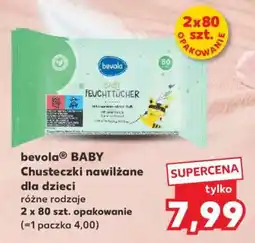 Kaufland bevola BABY Chusteczki nawilżane dla dzieci oferta