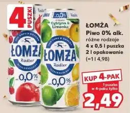 Kaufland ŁOMŻA Piwo 0% alk oferta