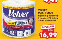 Kaufland VELVET MAXI TURBO oferta
