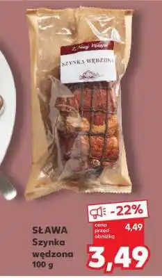Kaufland SŁAWA Szynka wędzona 100 g oferta