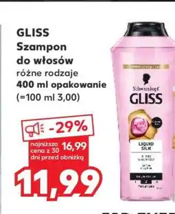 Kaufland GLISS Szampon do włosów oferta