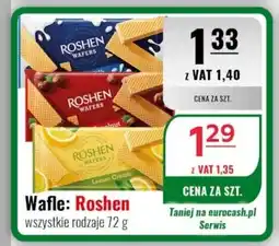 Eurocash Wafle: Roshen oferta