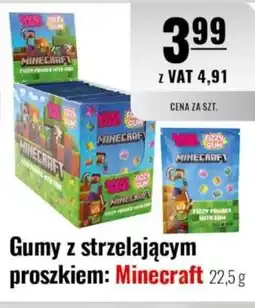 Eurocash Gumy z strzelającym proszkiem: Minecraft oferta