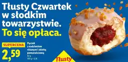 Lidl Pączek z nadzieniem różanym i skórką pomarańczową oferta