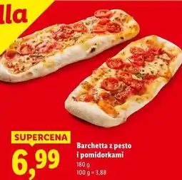 Lidl Barchetta z pesto i pomidorkami oferta