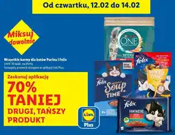 Lidl Purina & Felix - Mokra i sucha karma dla kota oferta