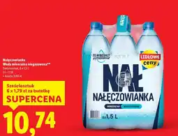 Lidl Nałęczowianka Woda mineralna niegazowana oferta