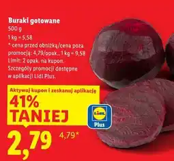 Lidl Buraki gotowane oferta