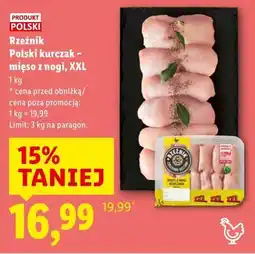 Lidl Polski kurczak - mięso z nogi, XXL oferta