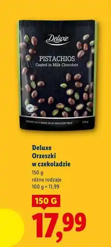 Lidl Deluxe Orzeszki w czekoladzie oferta