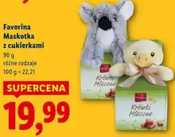 Lidl Favorina Maskotka z cukierkami oferta
