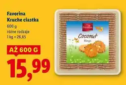 Lidl Favorina Kruche ciastka oferta